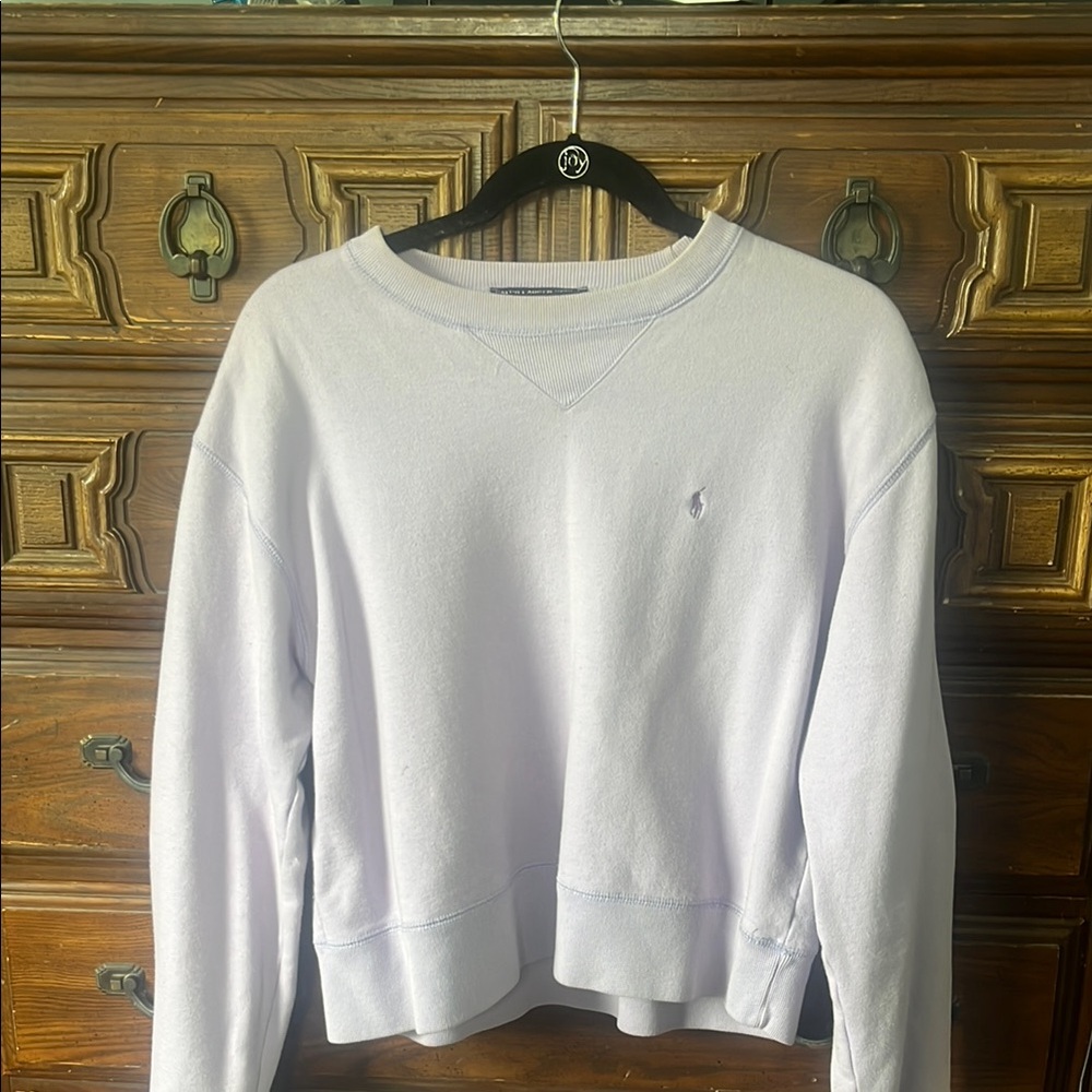 Ralph Lauren Lavender Crewneck Sweatshirt